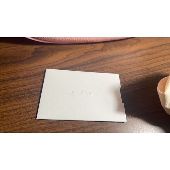 By far cush peony grained leather shoulder bag one size soft pink - Picture 6 of 10